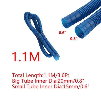 UXCELL Aquarium 1.1-15M Oxygen Hose Air Bubble Stone Fish Tank Pond Pump Parts Tube Connector Suction Cup Tools Set Accessories