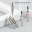 Stainless Steel Fish Aquarium Air Pump Check Valve One Way Non-Return Check Valve Aquarium Co2 System Air Pump Accessories