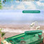 Aquarium turtle tank lazy person water-free breeding box with drying platform ecological turtle tank aquarium accessories 220V