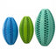 Pet Dog Chew Toys Teeth Cleaning Snack Ball Pet Dog Toy Ball Natural Rubber Super Tough Interactive Bouncy Pet Supplies