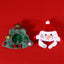 Pet Christmas Hat for Small Dog Cosplay Accessories Soft Plush Cartoon Snowman Cat Head Wear Winter New Year French Bulldog Caps