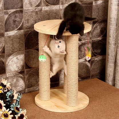20/50M Cat Scratch Resistant Tight and Durable Scratch Pole Climbing Frame Fine Sword Hemp Rope Pet Cat Scratchers