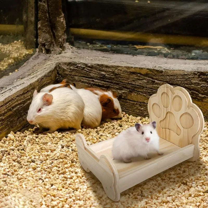 Chinchilla Bed For Cage Off The Floor Foldable Bunny Bed Cute Portable Pet Bed Puppy Sleeping Habitat For Ferrets Hedgehogs