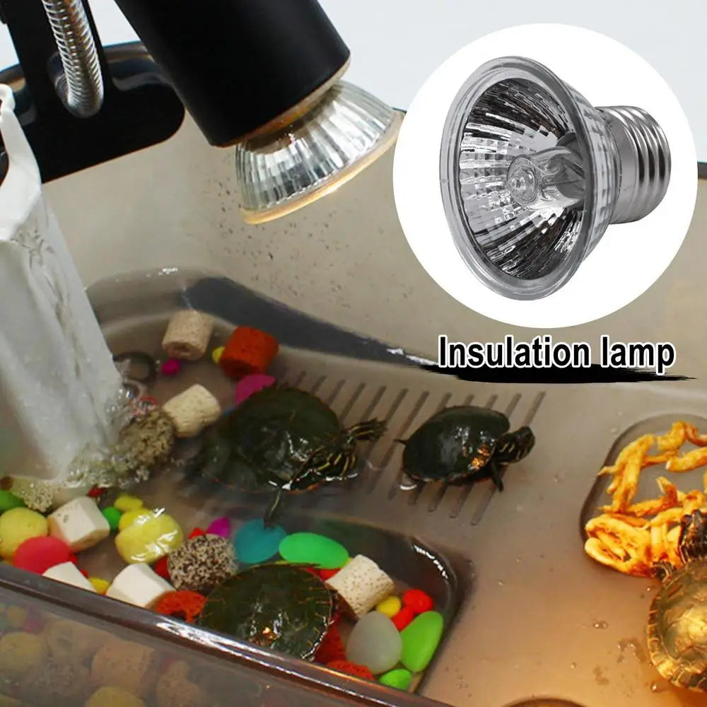 Reptile Heating Bulb 220V Habitat Light Lamp Basking Heat Lamp For Reptiles Turtle Heat Lamp Bulb For Bearded Dragon Reptile