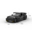 MOC-Black Bird (930)Turbo racing sports car Vehicle Speed Champion Racer Building Blocks Brick Creative Garage Toys for Boys