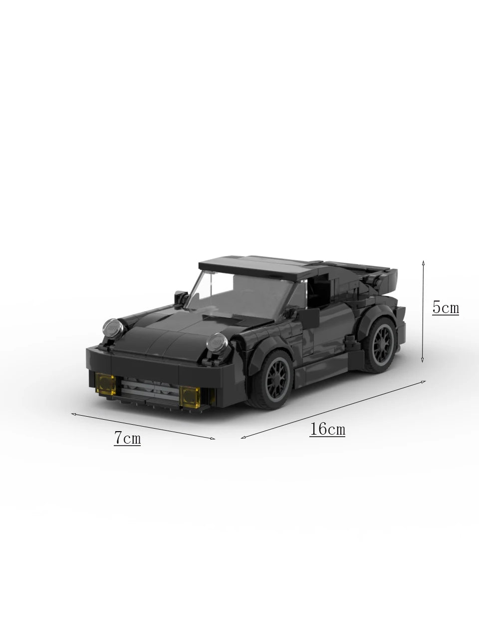 MOC-Black Bird (930)Turbo racing sports car Vehicle Speed Champion Racer Building Blocks Brick Creative Garage Toys for Boys