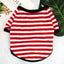S-xxl Dog Clothes Dogs Vest Cat Costume Cooling Shirt Small Chihuahua Sweatshirt Xs Summer Pet Tank Top Pug Puppy Accessories