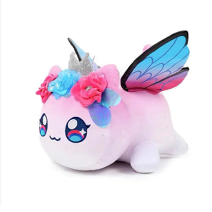 Aphmau Plush Meemeows Food Cat Plushies Toy Cute Cola Fries Donut Cat Plushes Stuffed Dolls Sleeping Pillow Christmas Gift
