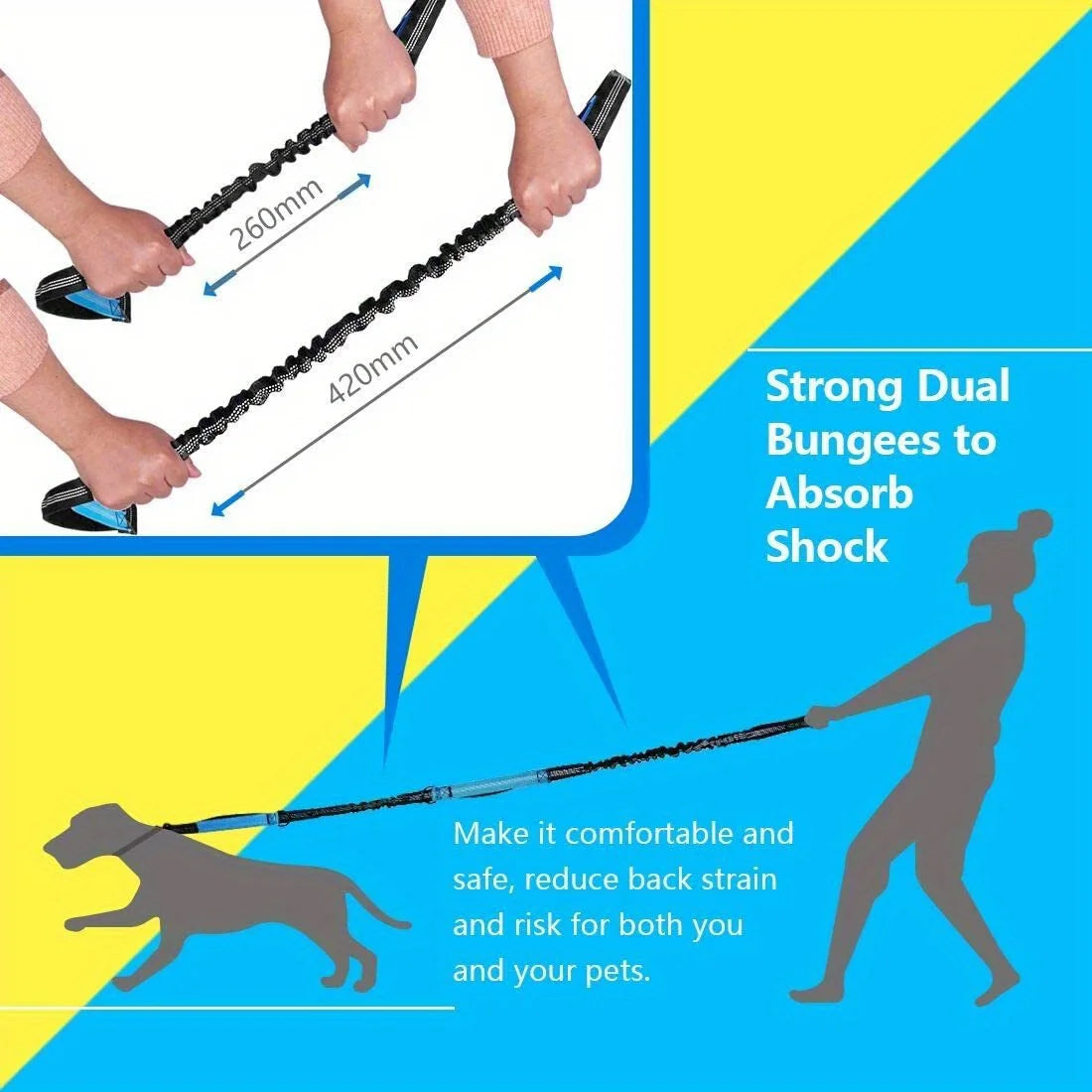 Dog Leash Hands-free With a Waist Bag  Hold Items Harness for Small Breeds Dogs Choker Collar Personalized Nylon Dog Accessories