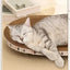 Corrugated Cat Scratcher Cat Scrapers Round Oval Grinding Claw Toys for Cats Wear-Resistant Cat Bed Nest Cat Accessories
