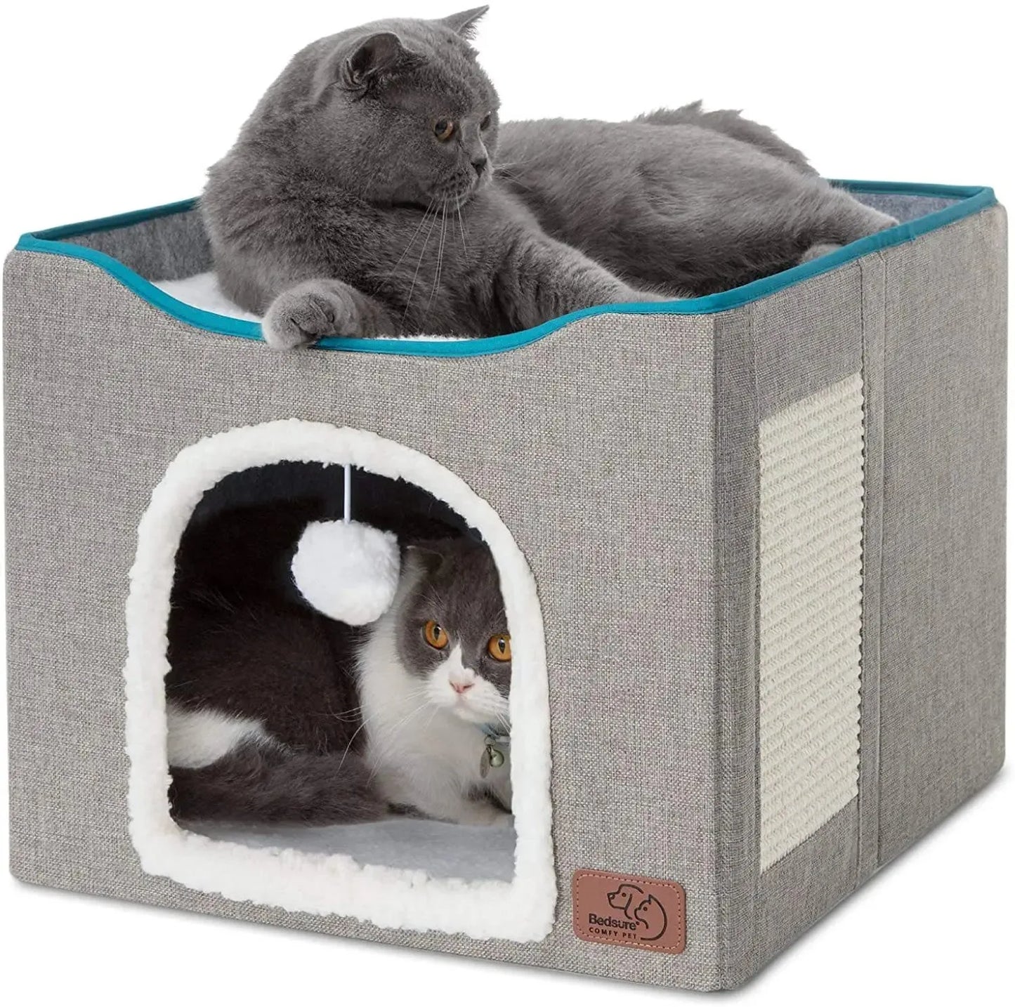 Cats Bed for Winter Halloween Houses Warm Accessory Beds Cushions Pet Accessories Dog Mat Goods All Basket Things Habitats House