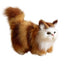 Cute Simulation Cat Plush Toys Soft Stuffed Kitten Model Fake Cat Realist Animals For Kids Girls Birthday Valentine's Day Gift