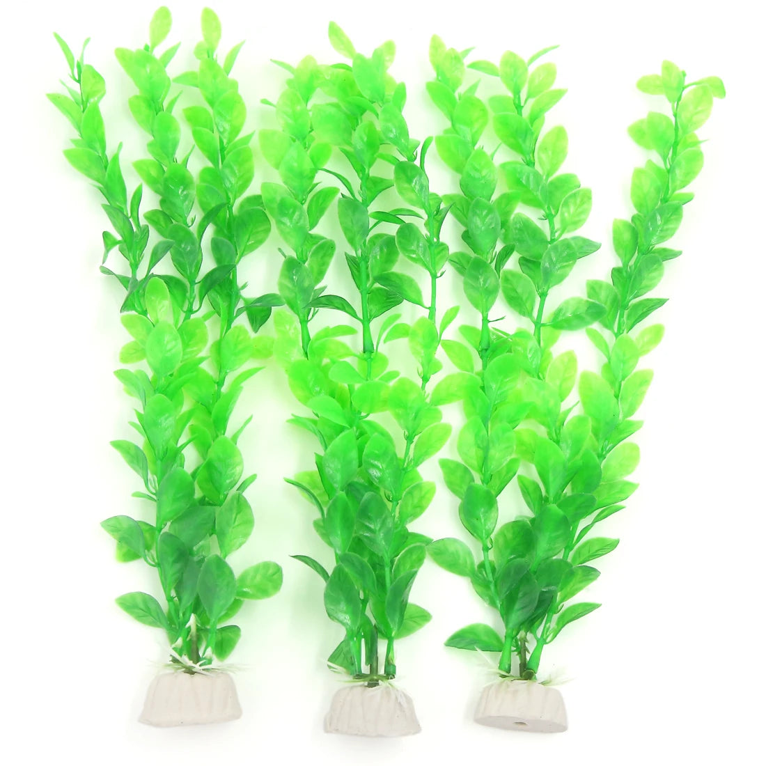 UXCELL 3/4/5/6/8/9 Pcs Artificial Aquarium Plants Grass Water Weeds Ornament Fish Tank Plant Flower Grass Decor Accessories