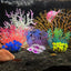 Artificial Underwater Coral Aquarium Fish Tank Simulation Decoration Aquarium Backgrounds Plants Water Flower Beautiful New
