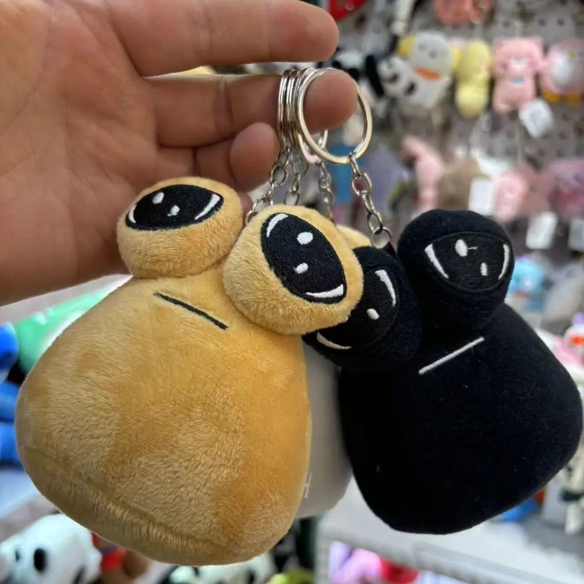 Hot My Pet Alien Pou Plush Toy Kawaii Alien Pet Doll Cute Pou Stuffed Toys Soft Pillow Plush Animal Gift Toys For Kids