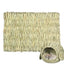 Small Pet Grass House Woven Animal Hut Bunny House Play Hideaway Hay Mat Bed Chew Toy For Rabbit Pigs Gerbils Hamster