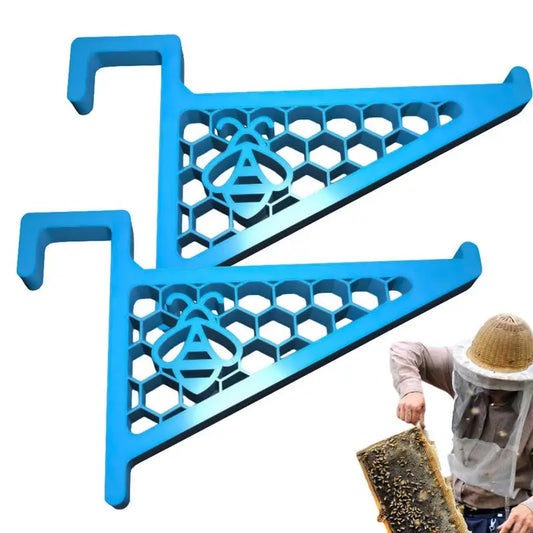 2PCS Beehive Frame Perch Beekeeping Hive Stand With Frame Grip Support Bracket Rack Lightweight Sturdy Beekeeping Frame Stand