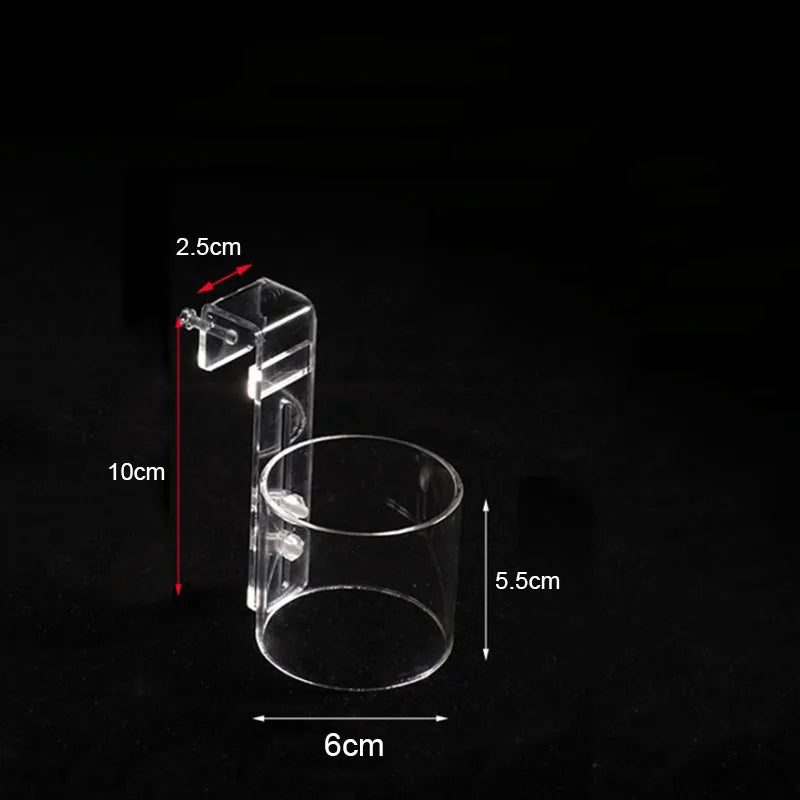 1Pcs Aquarium Feeding Ring Fish Tank Station Floating Food Tray Feeder Aquarium Accessory with Strong Suction Cup or Hook New
