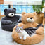 Dog Sofa Bed Fluffy Accessories Large Pet Beds Bad Basket Small Pets Dogs Mat Supplies Puppy Products Medium Cats Kennel Baskets