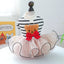 Cute Bear Stripe Dog Dress for Small Dogs, Luxury Tiered Layer Tulle Tutu Dress Princess Skirt Spring Autumn Puppy Pet Clothes