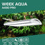 WEEK AQUA A430 Pro Full Spectrum Aquarium Led Light Fish Tank Aquatic Plants Light with APP Bluetooth Controller and Shade Plate