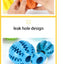 Natural Rubber Pet Dog Toys Dog Chew Toys Tooth Cleaning Treat Ball Extra-tough Interactive Elasticity Ball5cm for Pet Products