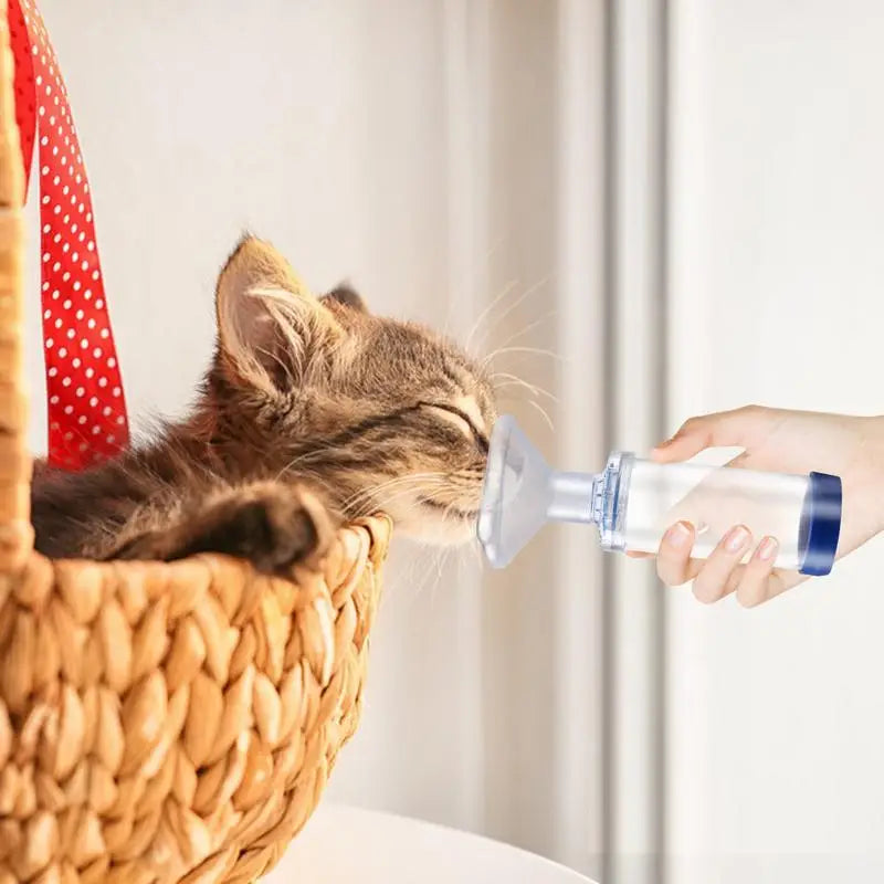 Cat Dog Inhaler Spacer Free-space Spacer For Dog/Cat Aerosol Inhaler To Support Breathing In Cats With Asthma Veterinary Tool