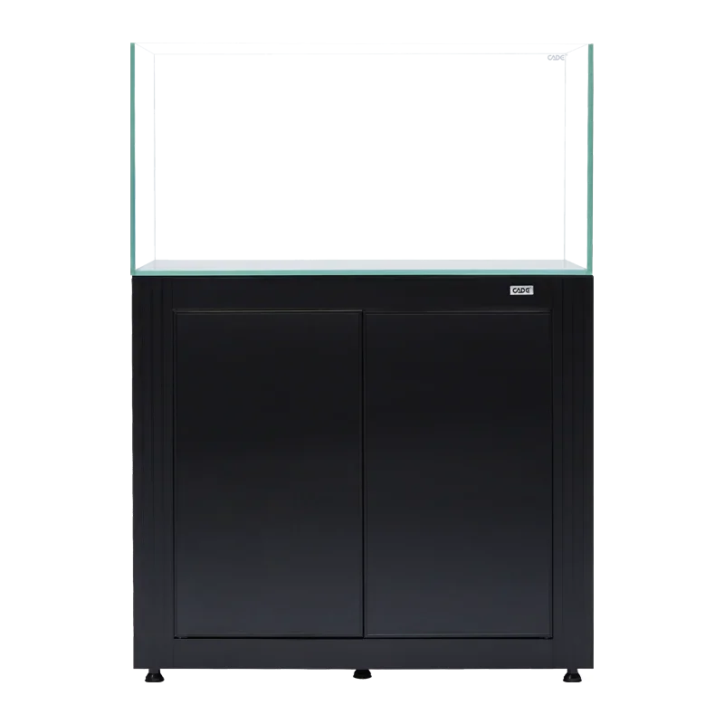 450L 119Gallon CADE Glass Aquarium Marine Fish Tanks With Cabinet
