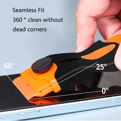 Multifunctional Aquarium Algae Remover Scraper Blade Metal Blades algae removal Fish Tank Aquatic Water Plant  Cleaning Tools