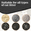 Cat Litter Mat 1 Pack Double Layer Waterproof Urine Proof Trapping Mats Non-Slip Easy to Clean Large Toilet Foot Pad