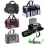 UXCELL Pet Carrier Puppy Carrier Dog Bags for Small Cats Dogs Puppies Up to 13 Lbs Black 600D Oxford Cloth Pet Carriers