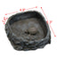 UXCELL Reptile Pet Bowls Feeding Tools Worm Dish Cereus Food Feeder Water Dish Resin Bowl Frog Gecko Spiders Turtles Reptile