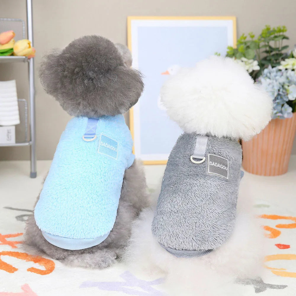 Pet Dog Sweater Fleece Winter Warm Soft Dog Clothes Comfort Puppy Clothing For Small Dogs Chihuahua Cat Hoodie Pet Accessories