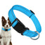 Reflective Dog Collar Adjustable Cat Collar Safety Nylon Pet Collar Durable Comfortable Reflective Pet Collar Pet Supplies