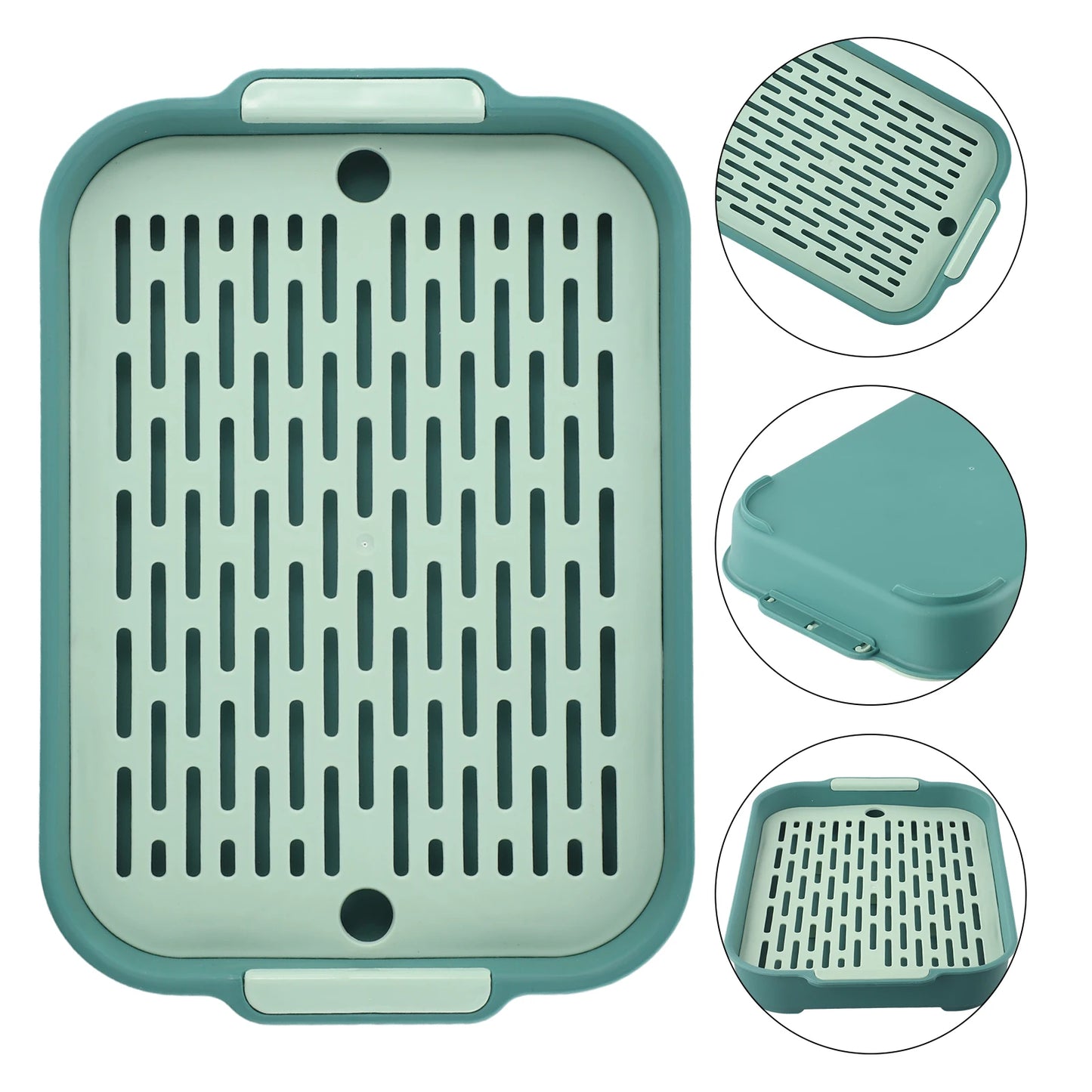 Rabbit Litter Box Small Pet Toilet Tray Rabbit Guinea Pig Litter Tray Toilet Box General Household Supplies Affordable
