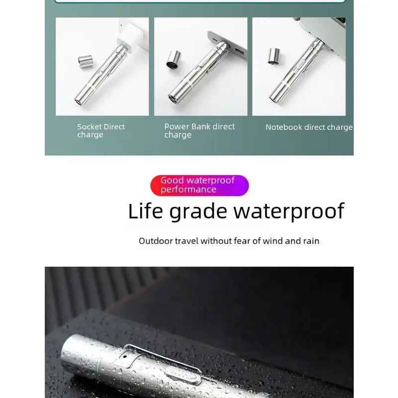 Multi Functional Upgrade USB Direct Charging Infrared Cat Toy Laser Pattern Projection Interactive Cat Stick Pet Toy Supplies