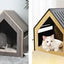 Modern Dog Pet Furniture Wood Crate Pet House Furniture Indoor Dog House Wooden Dog House Crate Pet Fence