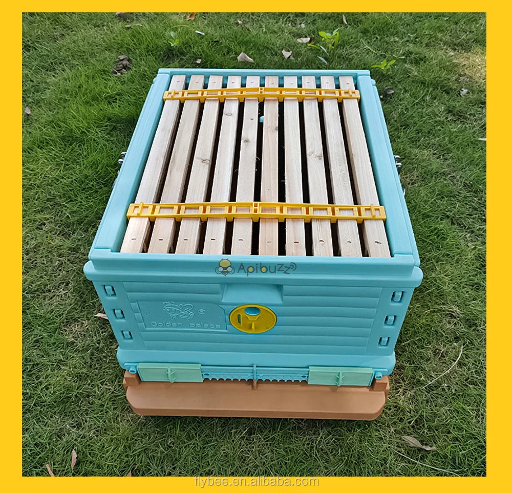 Langstroth 3-Layer 10-Frame Thermo Plastic Bee Hives for Sale - Bee Hive Box - Beekeeping Equipment Wholesale - Beehive Supplies