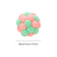 Cat toys Colorful handmade bell ball Elastic ball interactive chase pet supplies