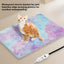 Pet Heating Pad Dog Warming Pad Non Slip Bottom Easy Clean Soft Cover Chew Resistant Heated Blanket For Dogs For Indoor Pet