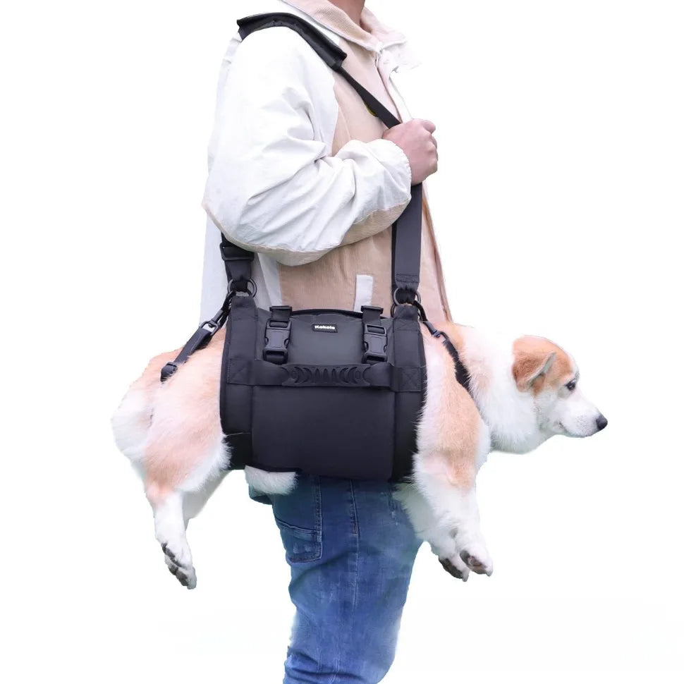 Portable Dog Sling for Back Legs Hip Support Harness Older Limping Canine Aid Dog Assist Rehabilitation Lifting Harness Leashes