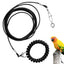 Detachable Bird Foot Chain Outdoor Parrot Pet Flying Rope Biting-Resistant Bird Training Toy With Ankle Foot Ring For Terrace