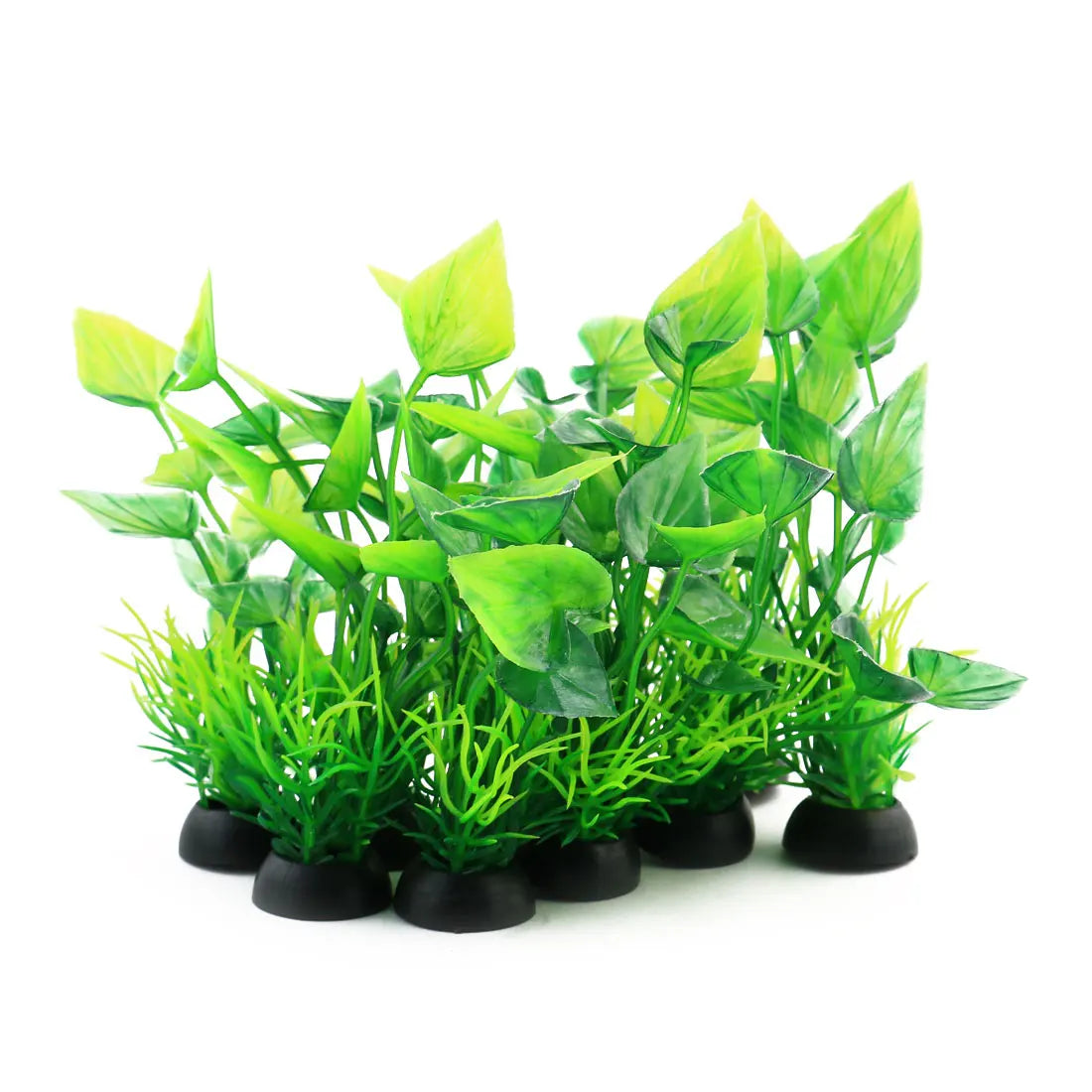 UXCELL 10/20 Pcs Aquarium Artificial Plastic Plants Water Weeds Ornament Fish Tank Plant Flower Grass Decoration Accessories
