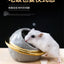 Honey squirrel ceramic food bowl hamster kettle drink device creative astronaut golden bear dodge nest prevent tipping bathtub