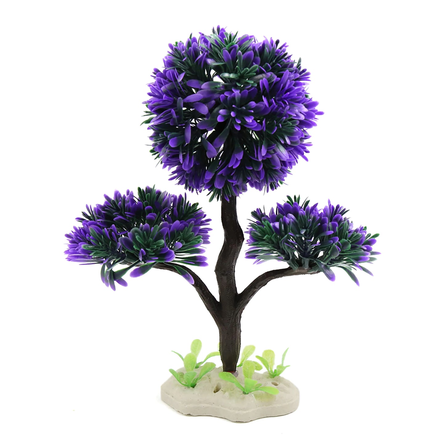 UXCELL Artificial Plants Grass Aquarium Plastic Water Weeds Ornament Fish Tank Flower Plants Tree Decoration Accessories
