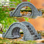 Resin Small Bridge Aquarium Ornaments Decoration Artificial Mountain for fish Tank Resin Aquarium Ornament Fish Tank Background