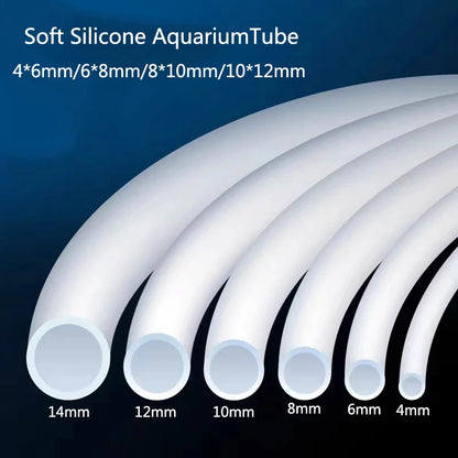 4mm/6mm/8mm/10mm/12mm Aquarium Air Pump Hose Air Bubble Stone Aquarium For Fish Pond Pump Soft Tubing Hose Accessories