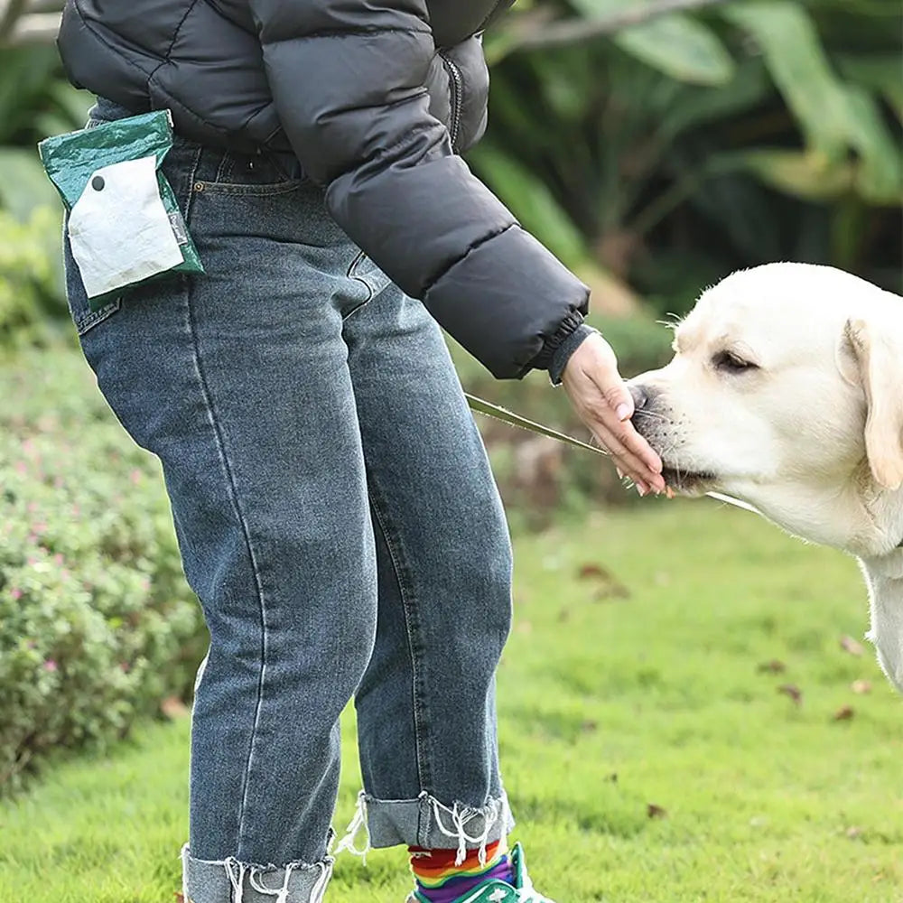Pet Dog Puppy Training Treat Snack Bait Pet Feed Pocket Pouch Treat Bag For Dog Training Snack Pouch Puppy Food Dispenser Bag