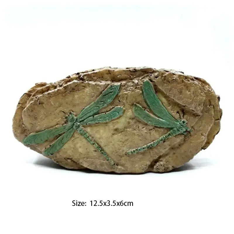 Aquarium Decorations Resin Fossil Artificial Fish Tank Ornament Shrimps Small Fish Reptile Aquarium Shelter Landscape Decor New