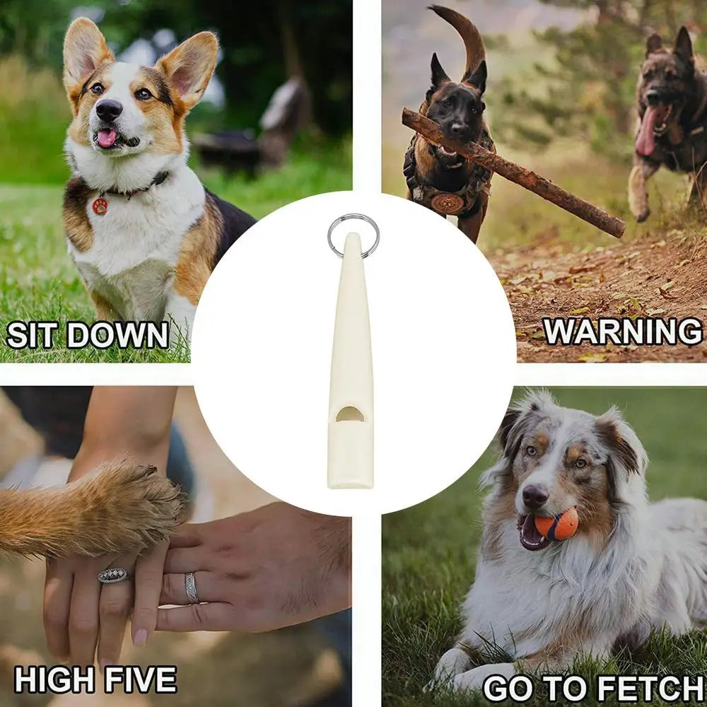 Dog Recall Whistle Waterproof Portable Dog Training Kit Anti Bark Device Compact Dog Training Tools Stop Bark Control Tool